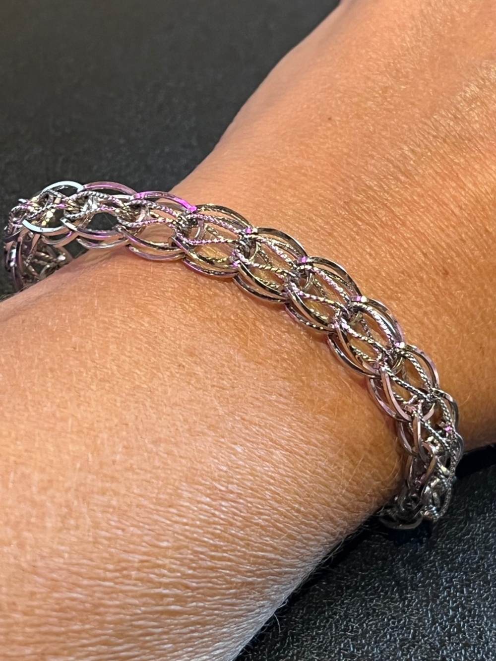 Vintage Sterling Silver Rembrandt Charm Bracelet
